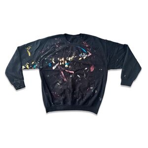 🏷️*Price Drop* Billy by Baley Bodden Black Painted Oversized Sweatshirt S/M